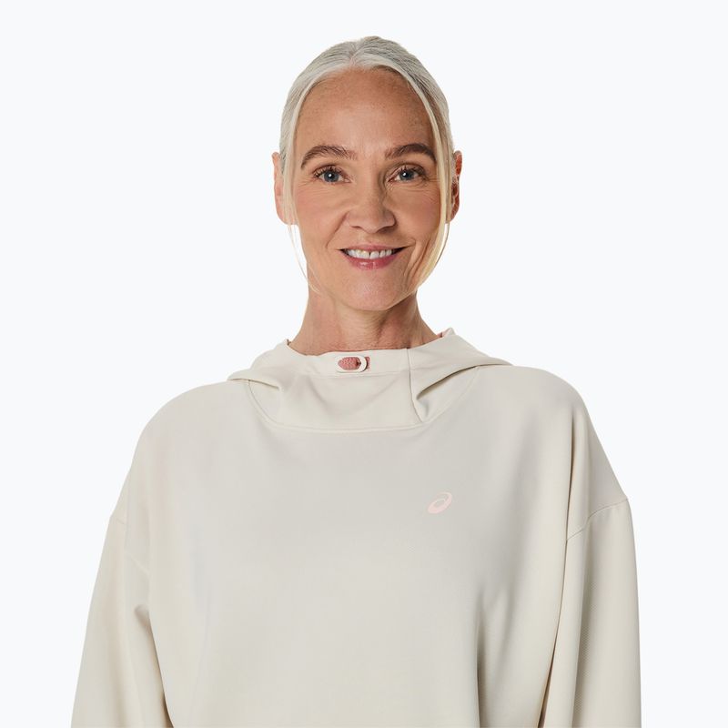 Bluza do biegania damska ASICS Nagino Run Adjustable Hoodie birch 6