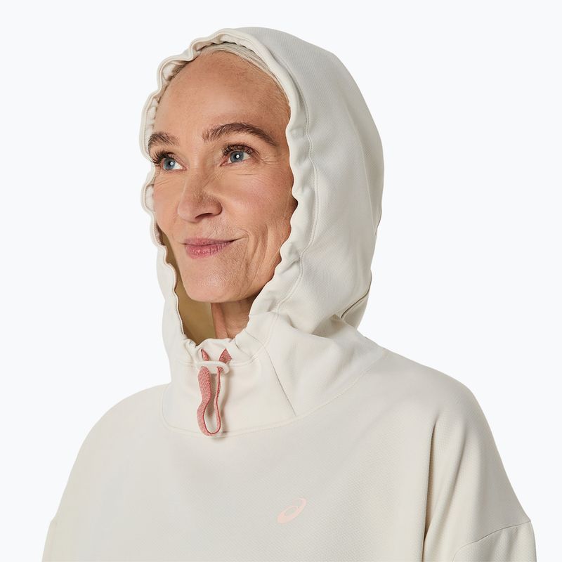 Bluza do biegania damska ASICS Nagino Run Adjustable Hoodie birch 7