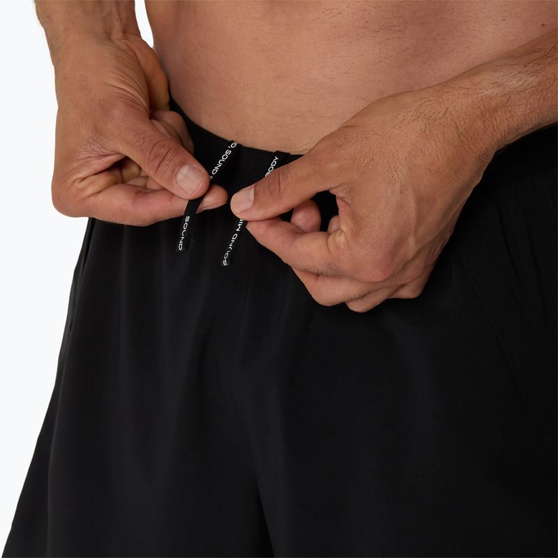 Spodenki do biegania męskie ASICS Road 2N1 7IN performance black/graphite grey 6