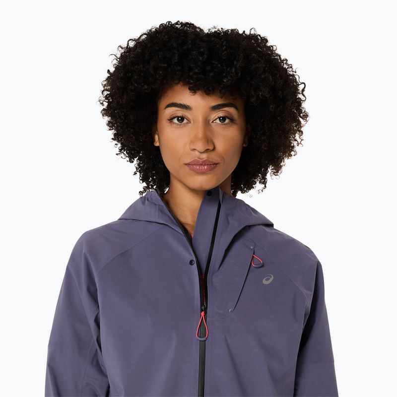 Kurtka do biegania damska ASICS Metarun Waterproof greyish purple 5