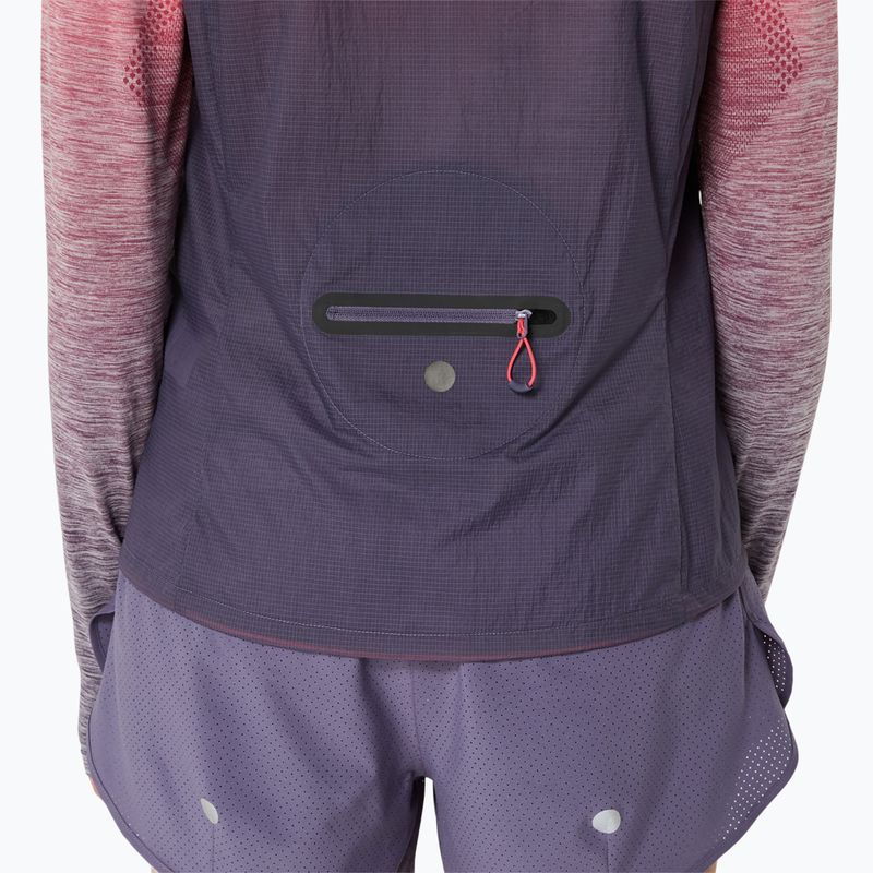 Bezrękawnik do biegania damski ASICS Metarun Packable greyish purple 6