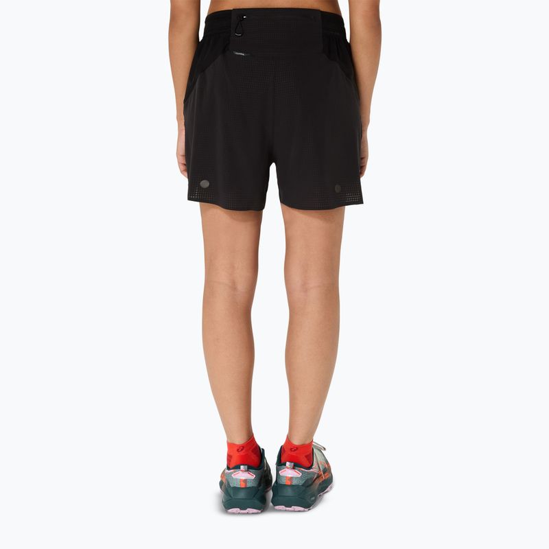 Spodenki do biegania damskie ASICS Fujitrail Elite performance black 3