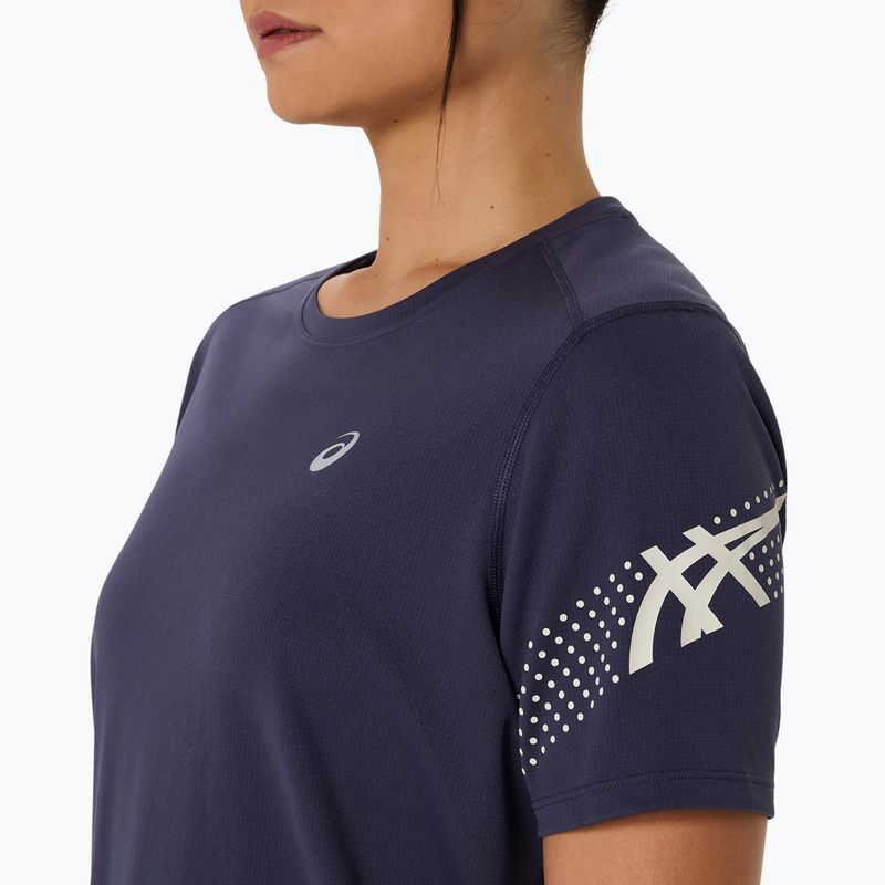 Koszulka do bieganie damska ASICS Icon Top indigo fog 6