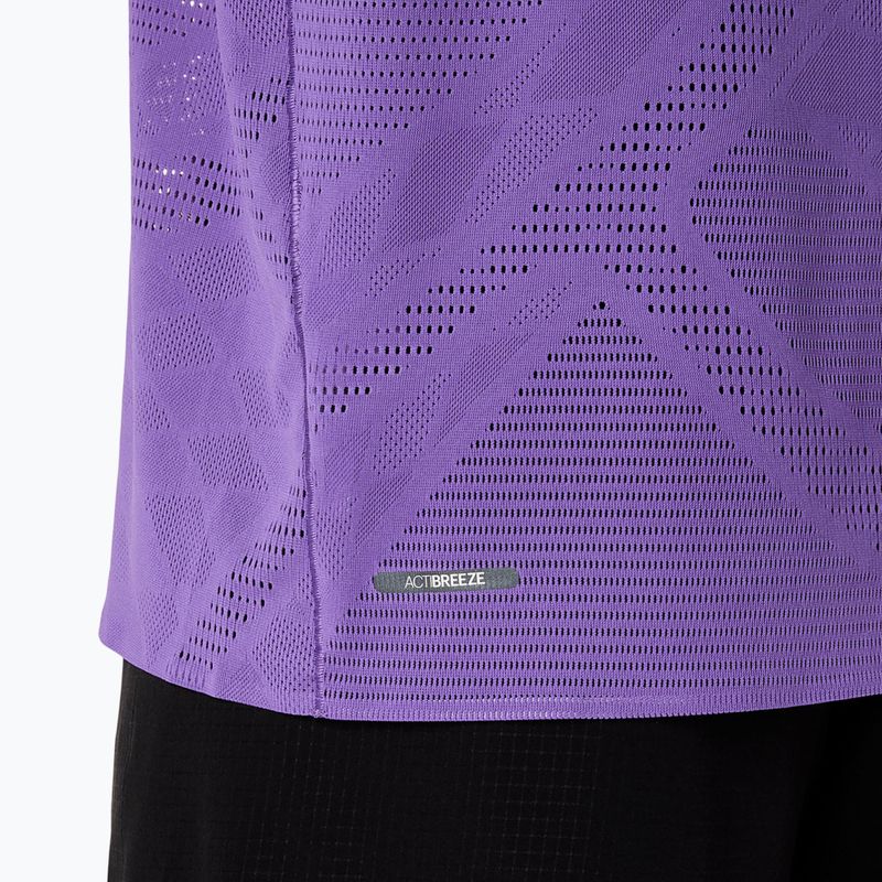Koszulka do biegania męska ASICS Metarun SS Top edo purple 6