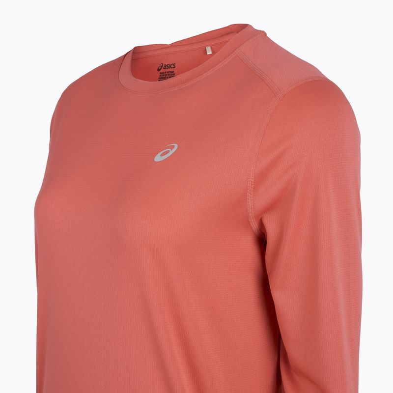 Longsleeve do biegania damski ASICS Core Top dark pink clay 3