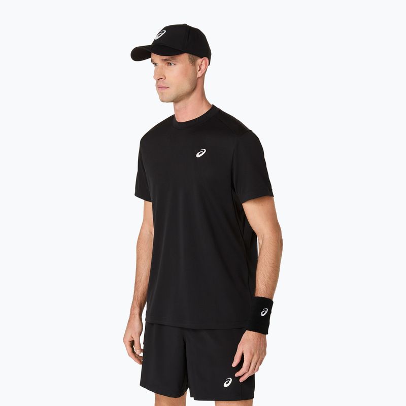 Koszulka tenisowa męska ASICS Court Top performance black 4