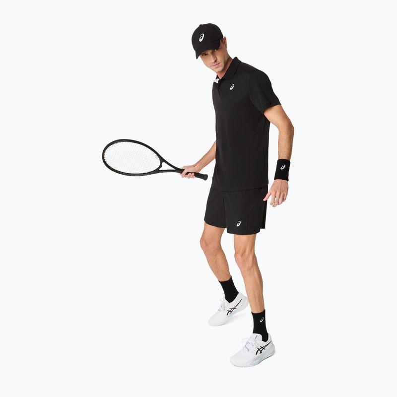 Koszulka polo męska ASICS Court Polo performance black 2