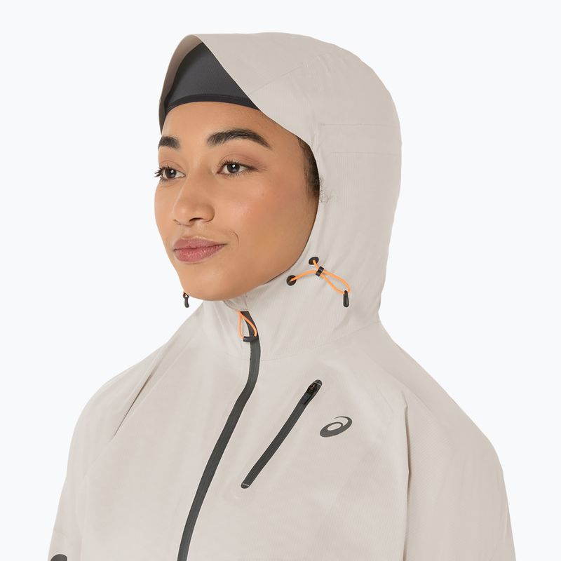 Kurtka do biegania damska ASICS Fujitrail Elite Waterproof cream 6