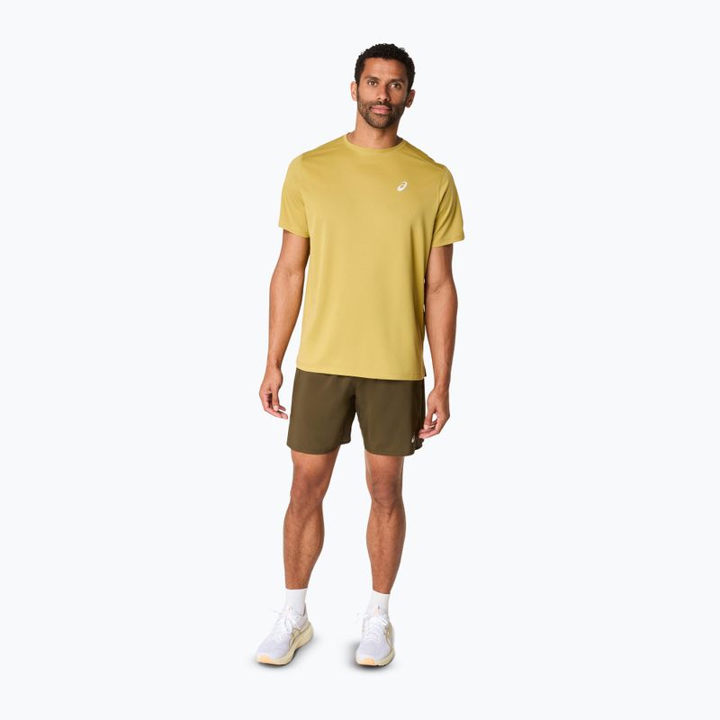 Koszulka do biegania męska ASICS Core lemongrass 2