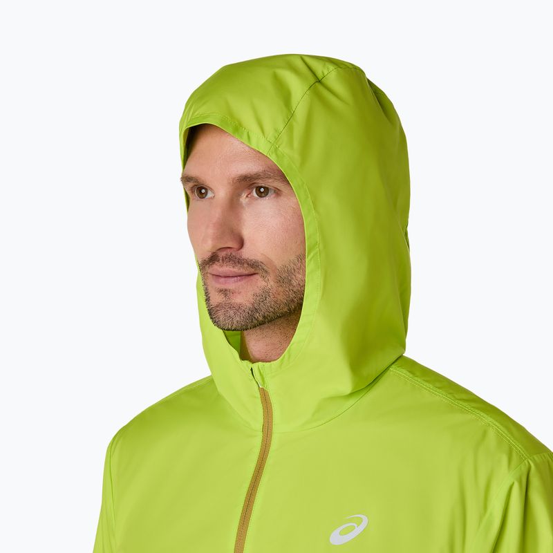 Kurtka do biegania męska ASICS Core neon lime 5
