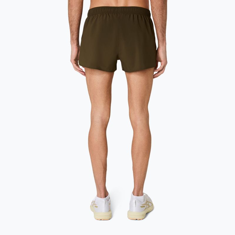Spodenki do biegania męskie ASICS Core Split Short brown stone 3