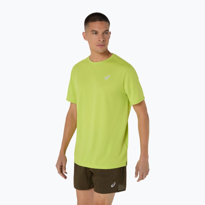 Koszulka do biegania męska ASICS Core neon lime 4