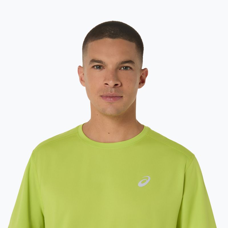 Koszulka do biegania męska ASICS Core neon lime 5