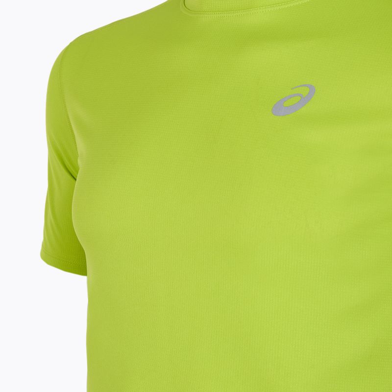 Koszulka do biegania męska ASICS Core neon lime 8