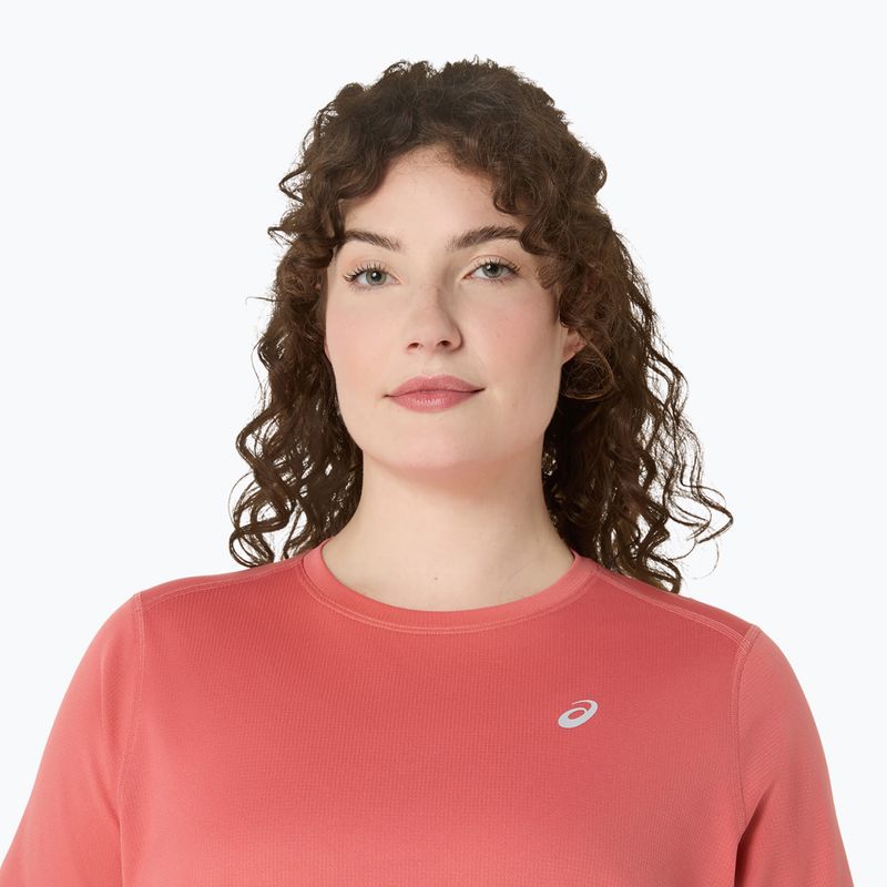 Koszulka do biegania damska ASICS Core Top dark pink clay 5
