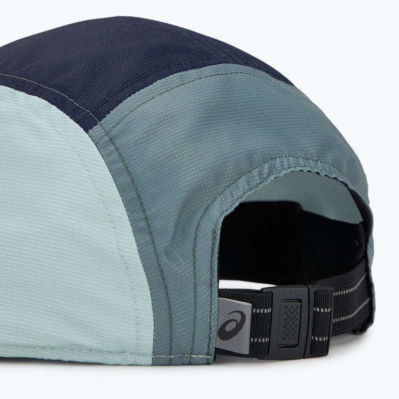 Czapka z daszkiem ASICS 5 Panel midnight/lichen rock/monument blue 4