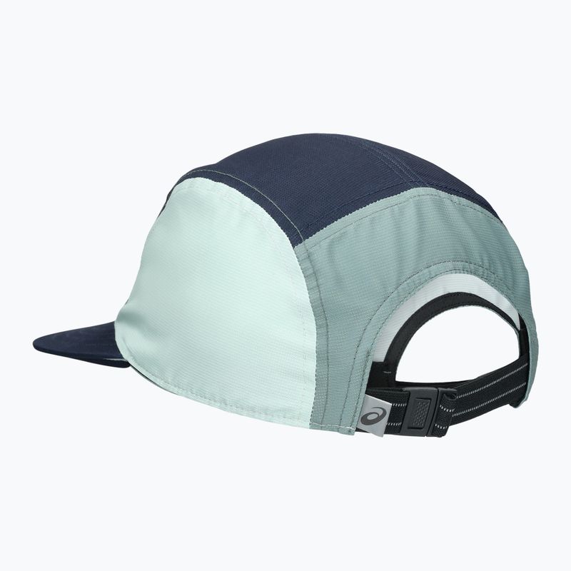Czapka z daszkiem ASICS 5 Panel midnight/lichen rock/monument blue 2
