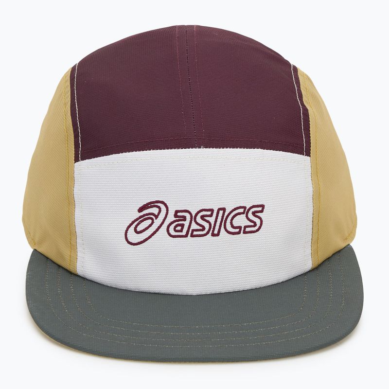 Czapka z daszkiem ASICS 5 Panel mantle green/dark currant/lemongrass 2