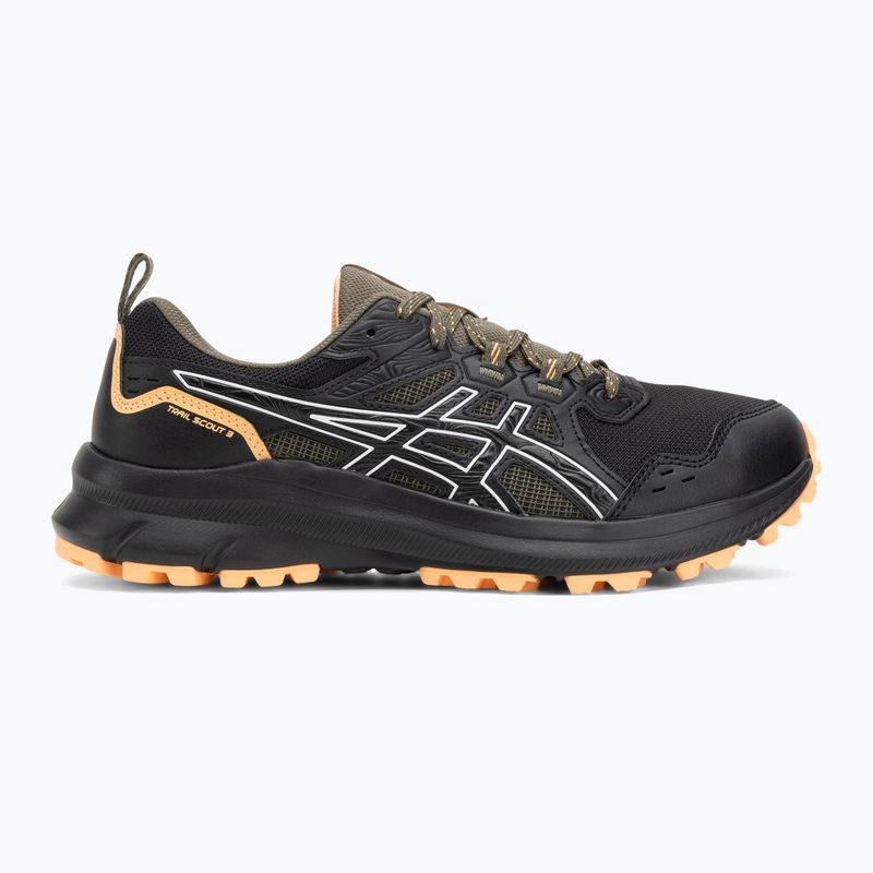 Buty do biegania męskie ASICS Trail Scout 3 black/white 2