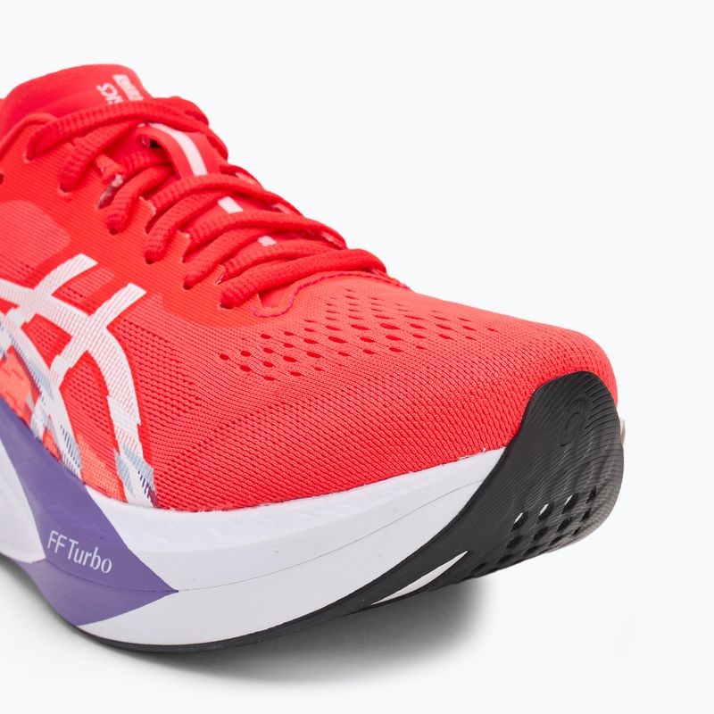 Buty do biegania męskie ASICS Magic Speed 4 flash red/white 7