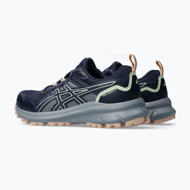 Buty do biegania damskie ASICS Trail Scout 3 midnight/whisper green 4