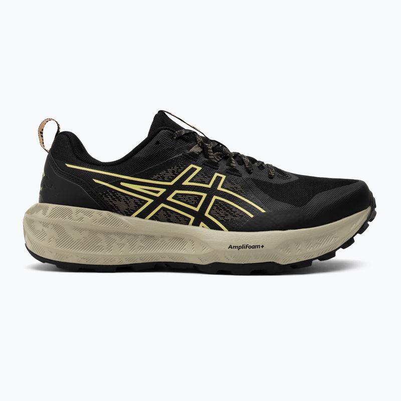 Buty do biegania męskie ASICS Gel-Sonoma 8 black/lime green 2