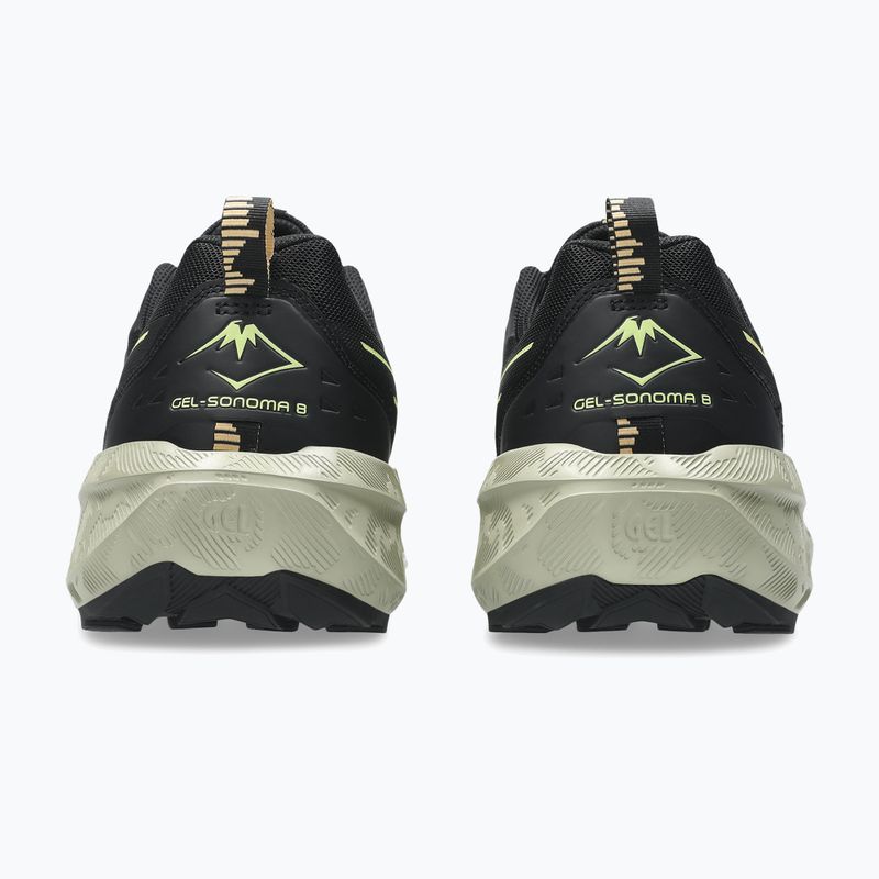 Buty do biegania męskie ASICS Gel-Sonoma 8 black/lime green 5