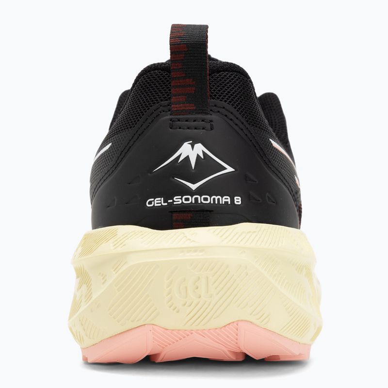 Buty do biegania damskie ASICS Gel-Sonoma 8 black/white 6