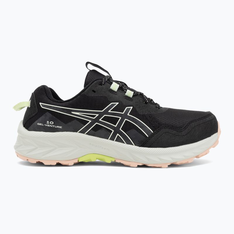Buty do biegania damskie ASICS Gel-Venture 10 black/whisper green 2