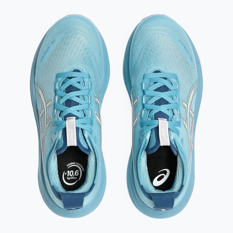 Buty do biegania damskie ASICS Gel-Nimbus 27 stillwater/cream 6