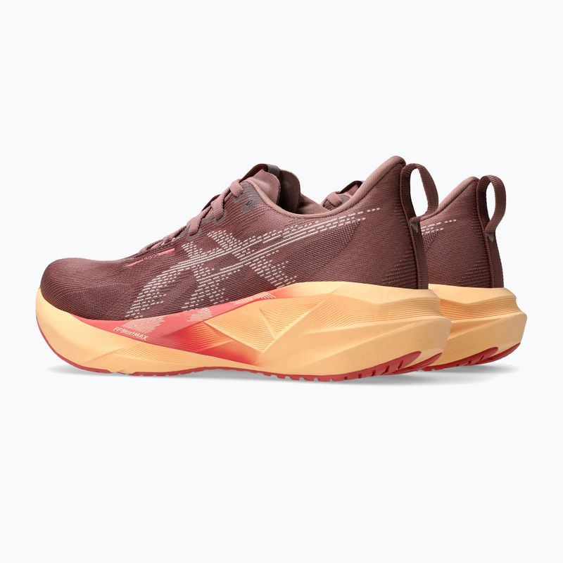 Buty do biegania damskie ASICS Novablast 5 rubble red/fawn 4