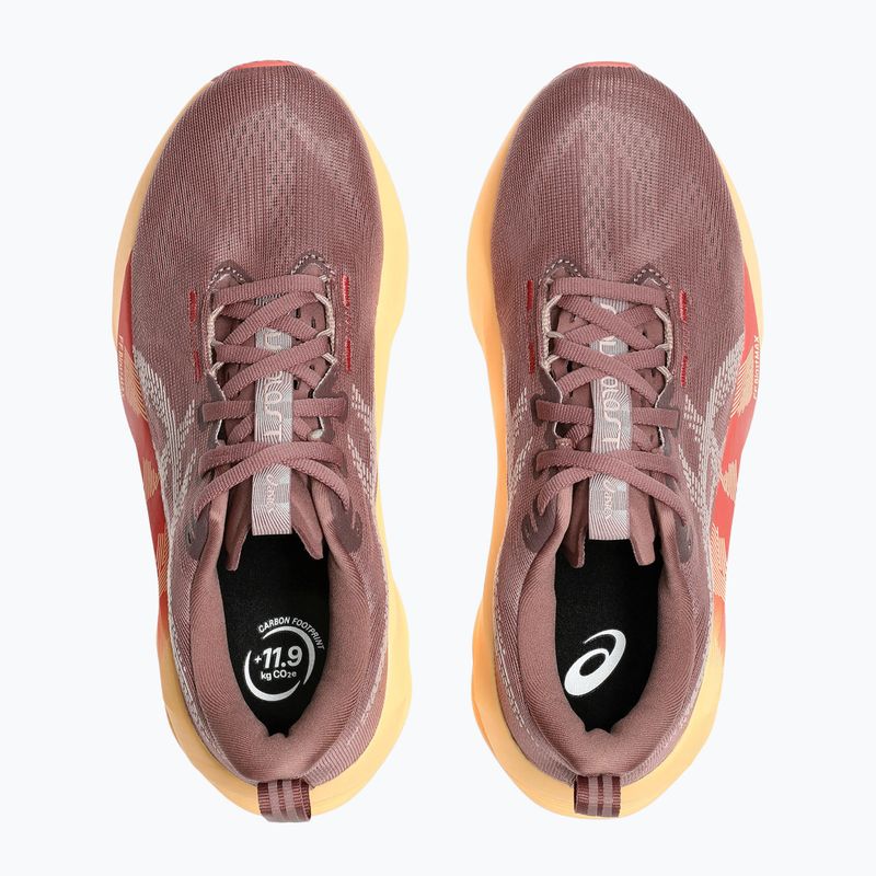 Buty do biegania damskie ASICS Novablast 5 rubble red/fawn 6