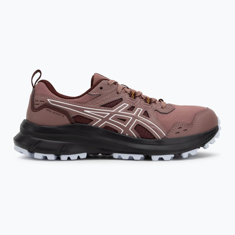 Buty do biegania damskie ASICS Trail Scout 3 rubble red/white 2