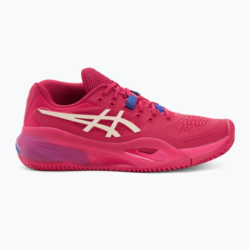 Buty do tenisa damskie Asics Gel-Resolution X Clay W bright rose/cream 2