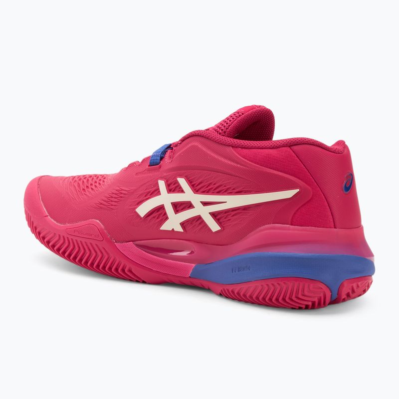 Buty do tenisa damskie ASICS Gel-Resolution X Clay bright rose/cream 3