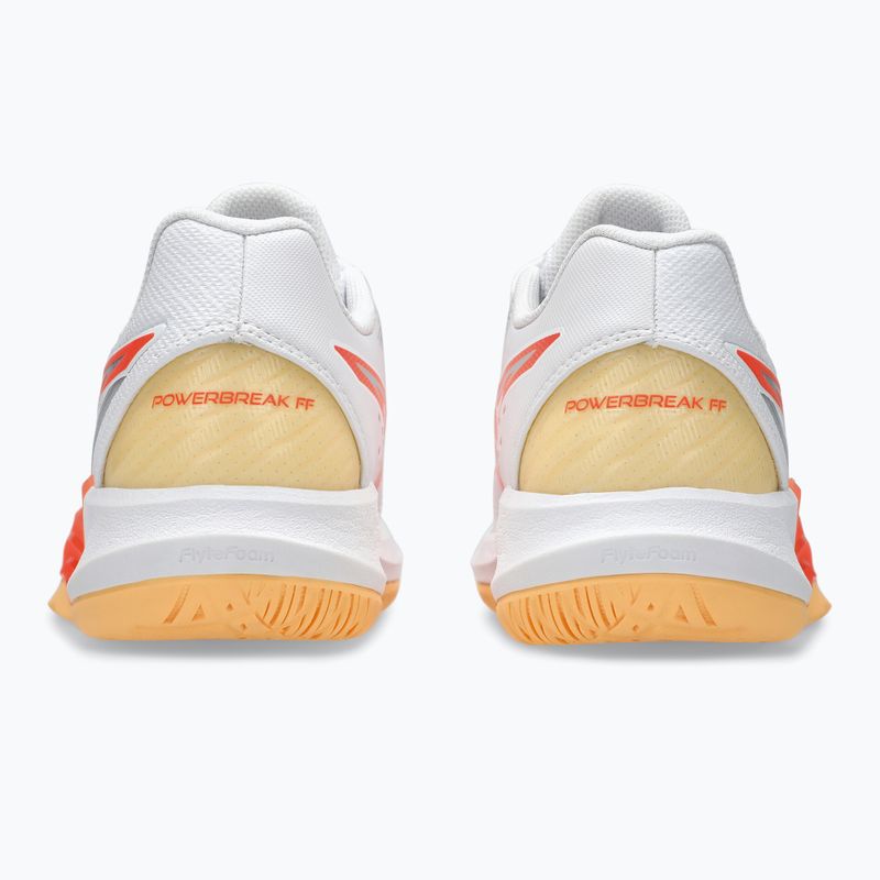 Buty damskie ASICS Powerbreak FF white/vivid coral 5