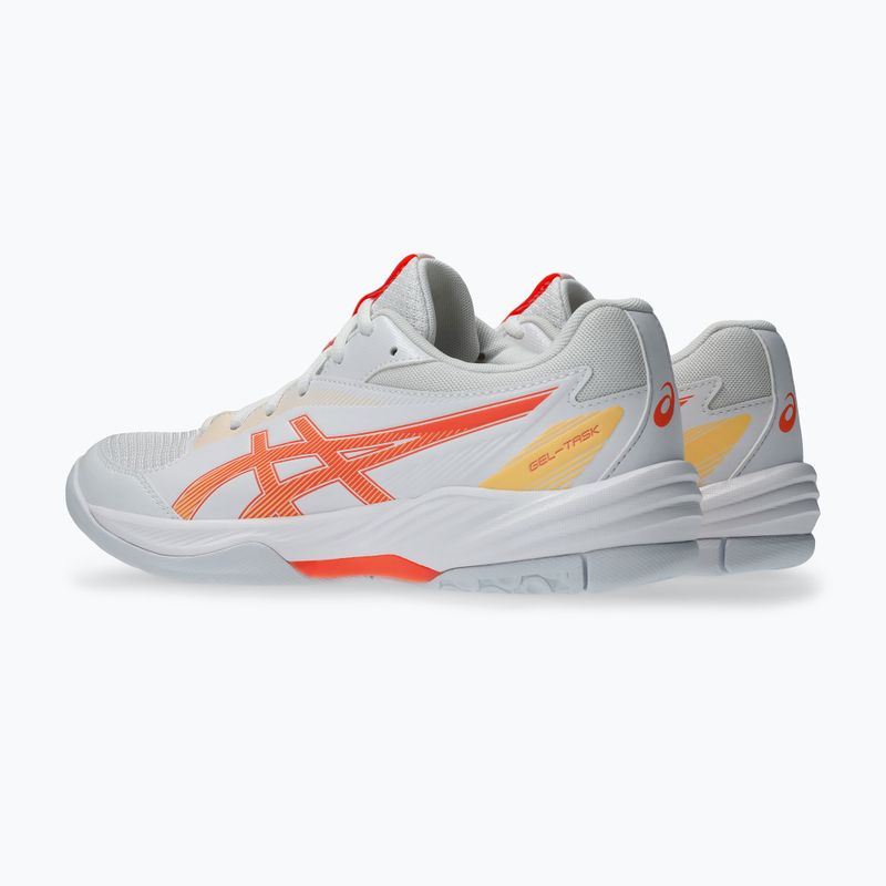 Buty damskie ASICS Gel-Task 4 white/vivid coral 4