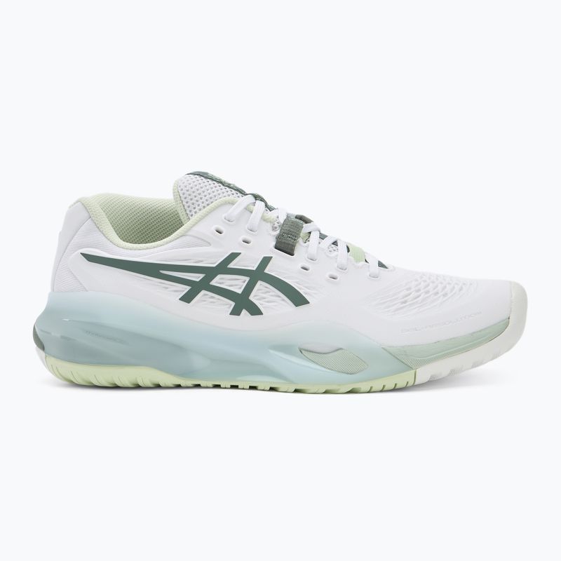 Buty do tenisa damskie ASICS Gel-Resolution X white/monument blue 2