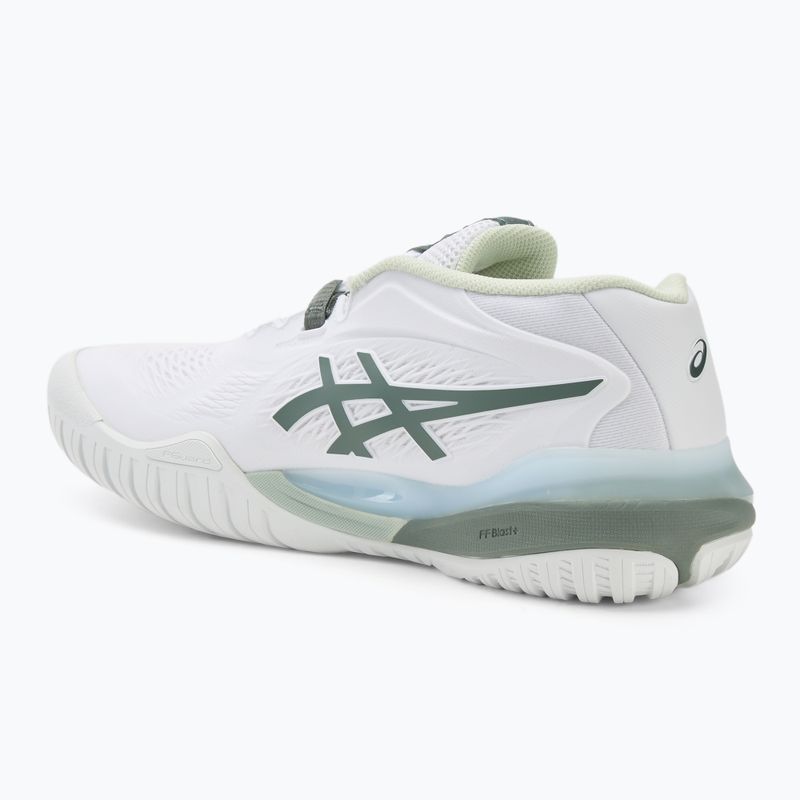 Buty do tenisa damskie ASICS Gel-Resolution X white/monument blue 3