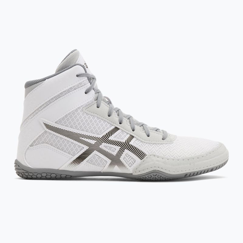 Buty zapaśnicze ASICS Matcontrol 3 white/gunmetal 2