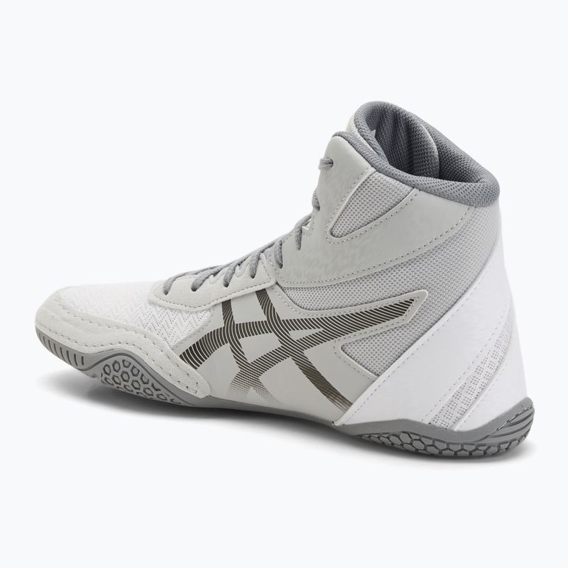 Buty zapaśnicze ASICS Matcontrol 3 white/gunmetal 3
