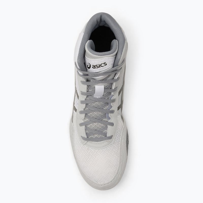 Buty zapaśnicze ASICS Matcontrol 3 white/gunmetal 5
