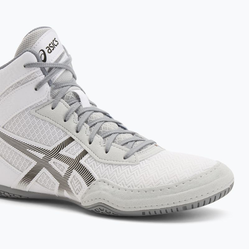 Buty zapaśnicze ASICS Matcontrol 3 white/gunmetal 7