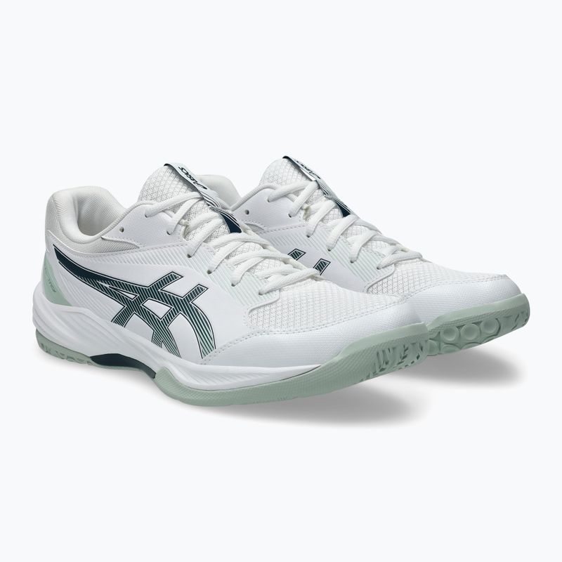 Buty męskie ASICS Gel-Task 4 white/tranquil teal 10