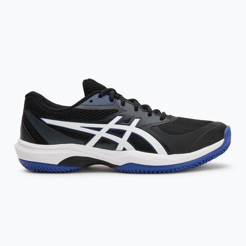 Buty do tenisa męskie Asics Game FF Clay black/white 2