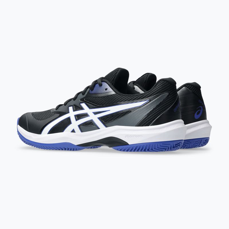 Buty do tenisa męskie Asics Game FF Clay black/white 4