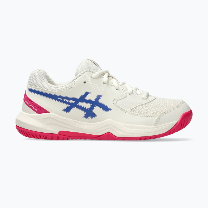 Buty do tenisa dziecięce Asics Gel-Dedicate 8 GS Jr cream/dark cobalt