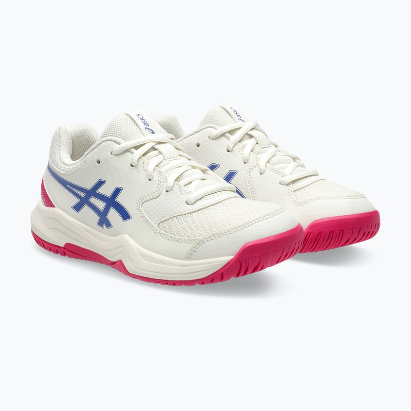 Buty do tenisa dziecięce Asics Gel-Dedicate 8 GS Jr cream/dark cobalt 3