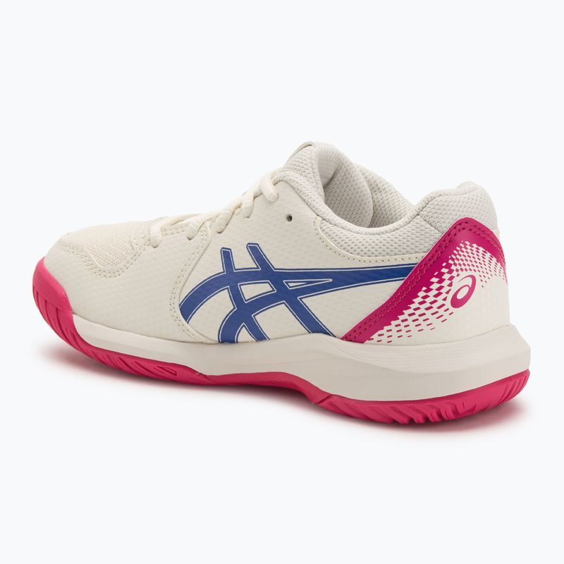 Buty do tenisa dziecięce ASICS Gel-Dedicate 8 GS Jr cream/dark cobalt 3