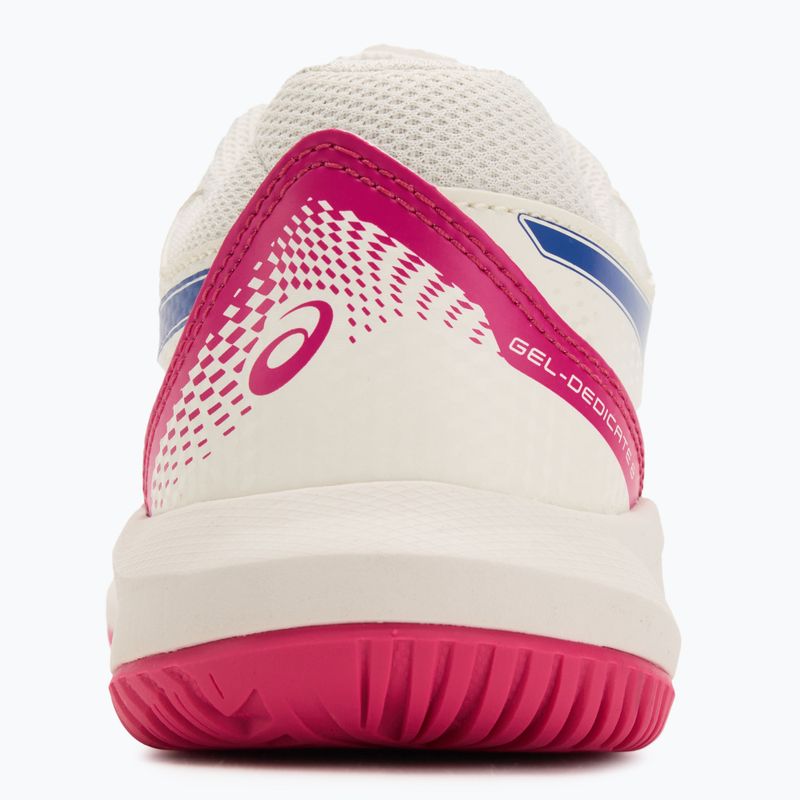 Buty do tenisa dziecięce ASICS Gel-Dedicate 8 GS Jr cream/dark cobalt 6